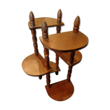 Storey art art nouveau in shabby chic wood 6-storey