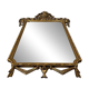 Large gilded mantel mirror – wood
