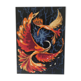 Tapestry vintage canvas 60's