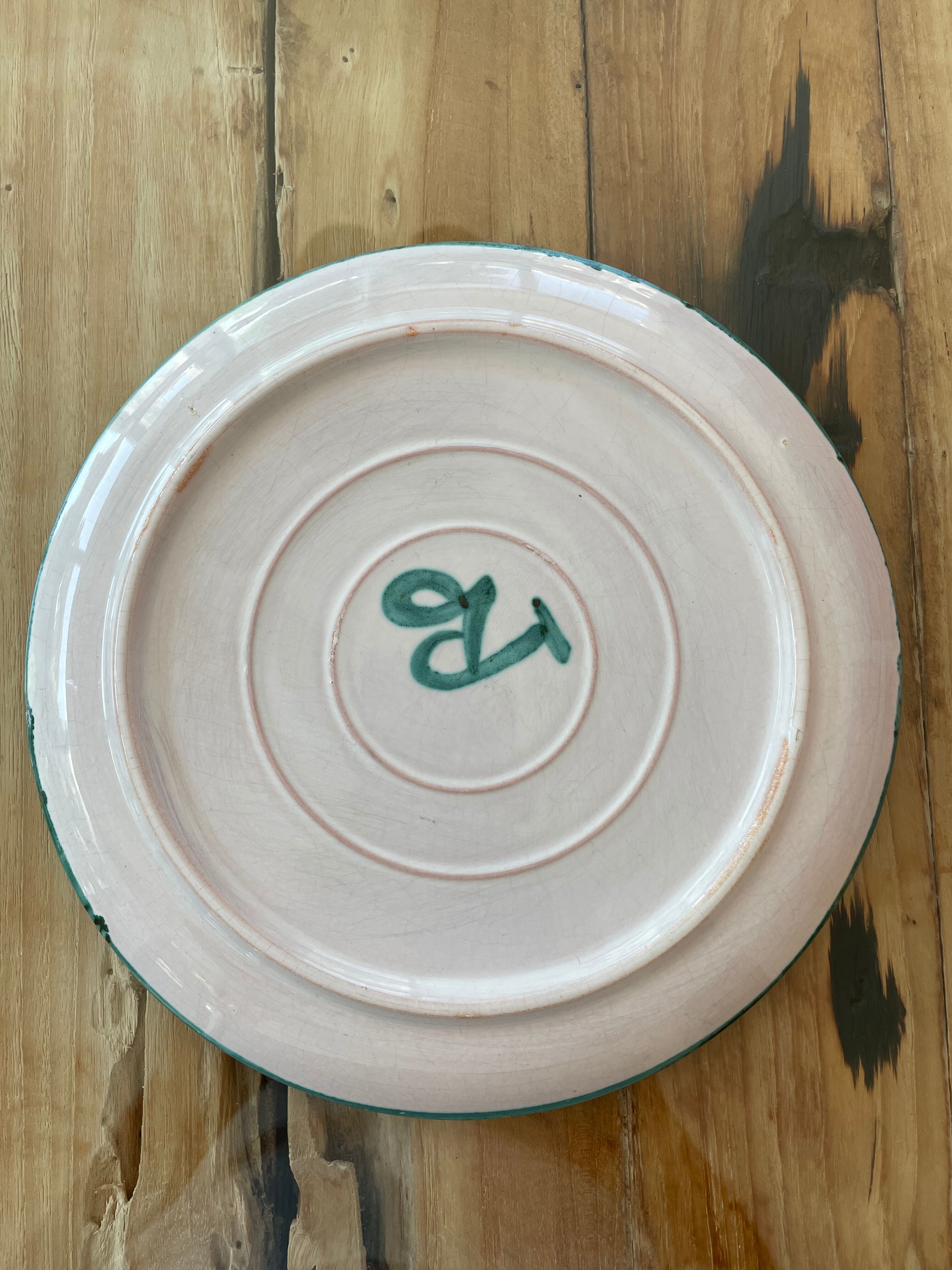Set of 5 plates Robert Picault