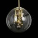 Sputnik Ball Chandelier by Doria, Germany, 1970s