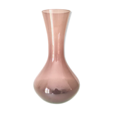 Blown glass heather vase