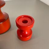 Set of Four Pottery Candleholder by Cari Zalloni for Steuler, Germany, 1970s