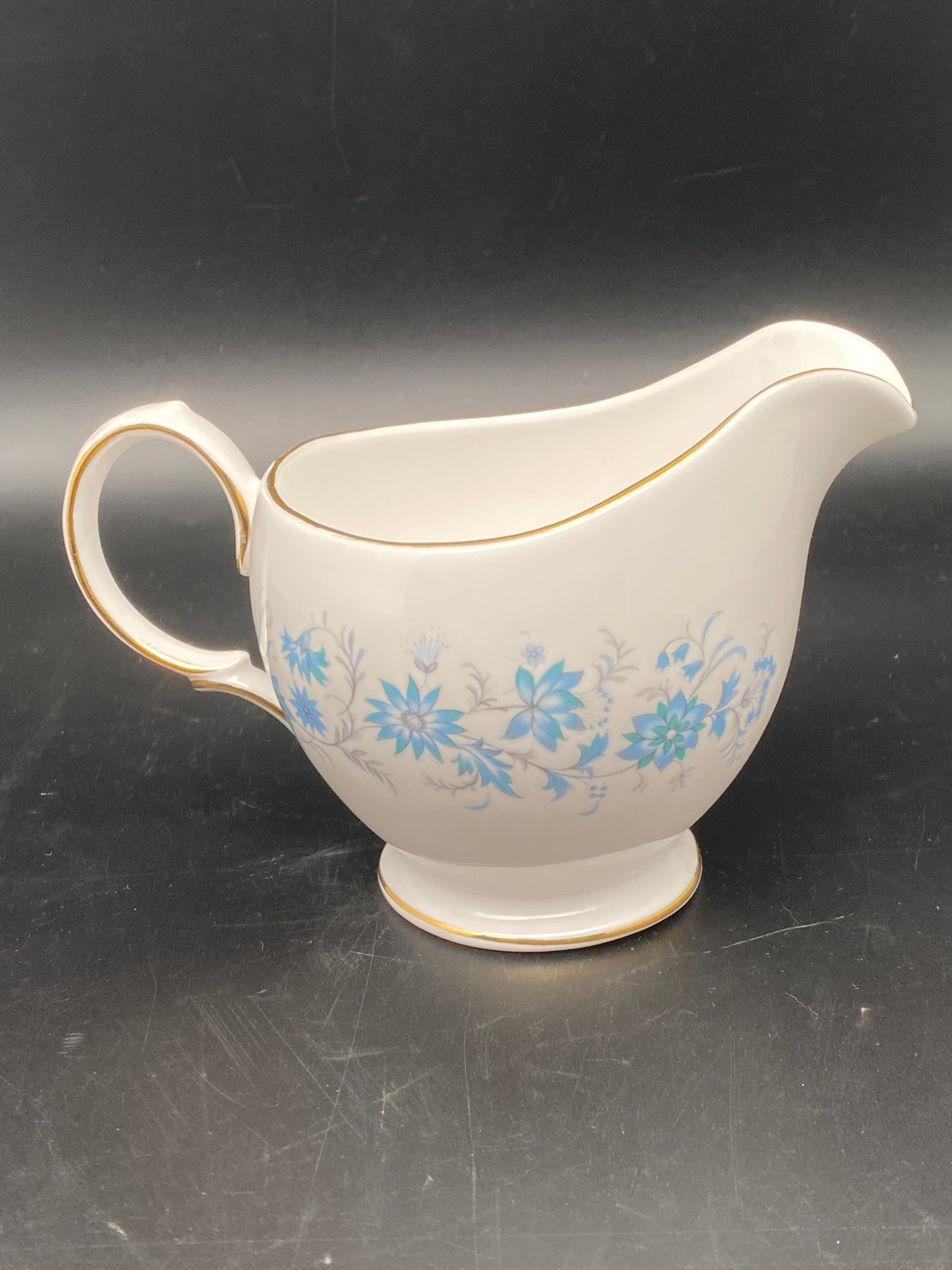 Fine Chinese porcelain tea set small sky flowers