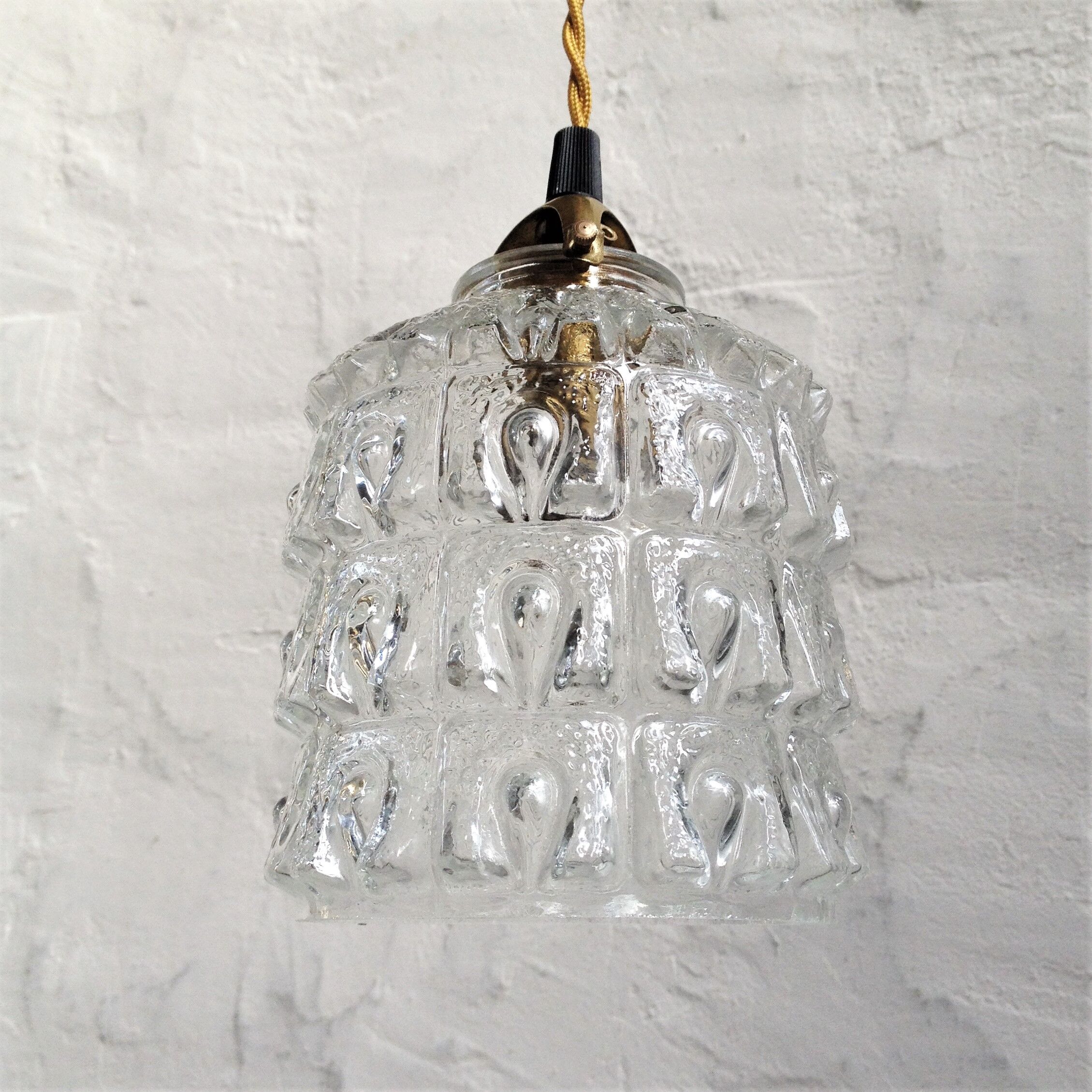 Vintage glass walker