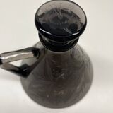 Carafe collection "Floreal" signed Robert
