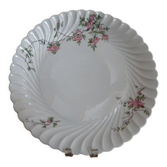 Plat rond porcelaine Limoges Haviland