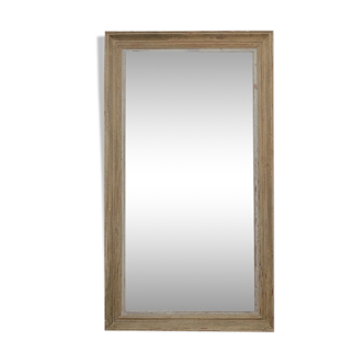 Large mirror thick vintage frame 65x115cm