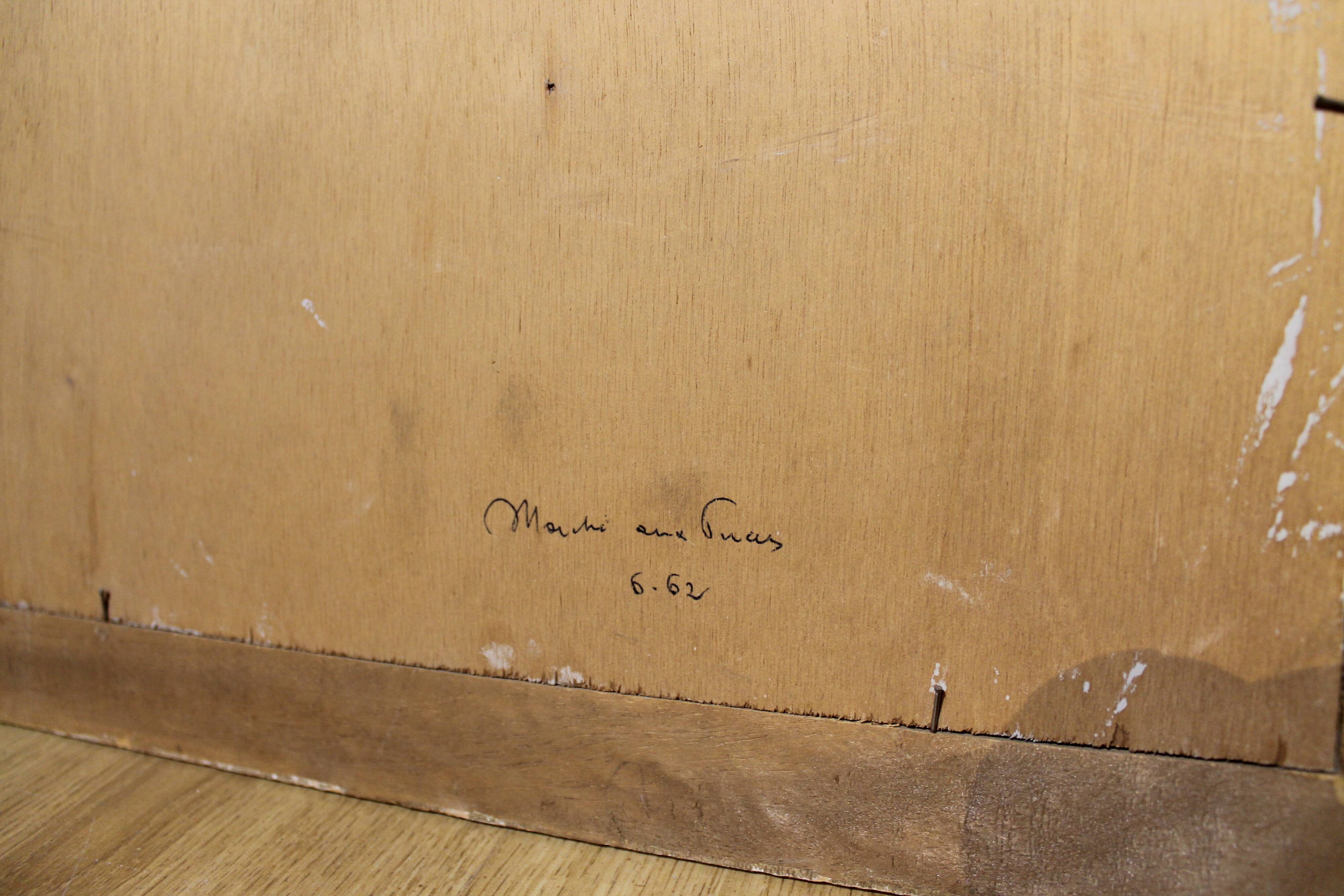 “flea market” painting, Paris