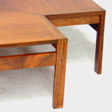 France and Son rosewood lounge chair element sofa set by Ole Gjerløv Knudsen & Torben Lind, 1960s