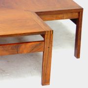 France and Son rosewood lounge chair element sofa set by Ole Gjerløv Knudsen & Torben Lind, 1960s