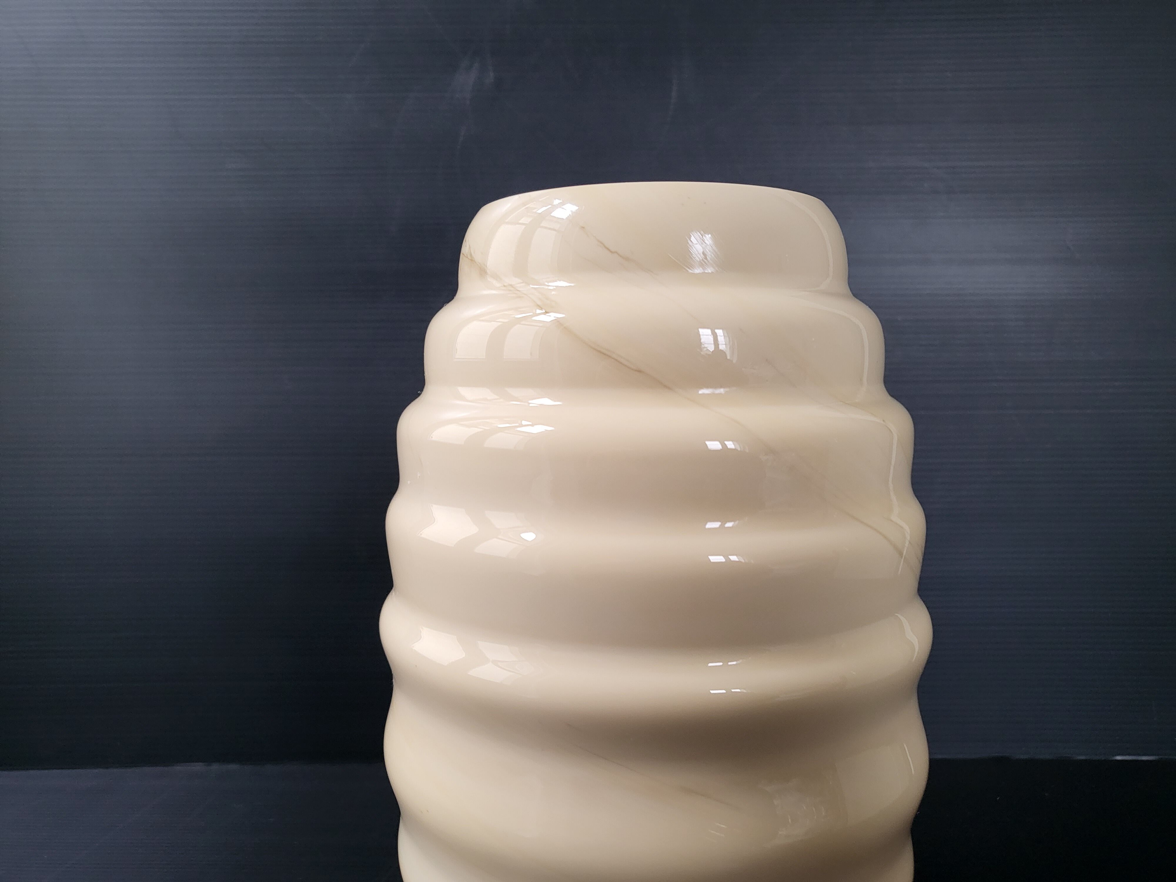 Vase vintage en verre de Murano 1970