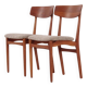 Teak chairs, 1970s design