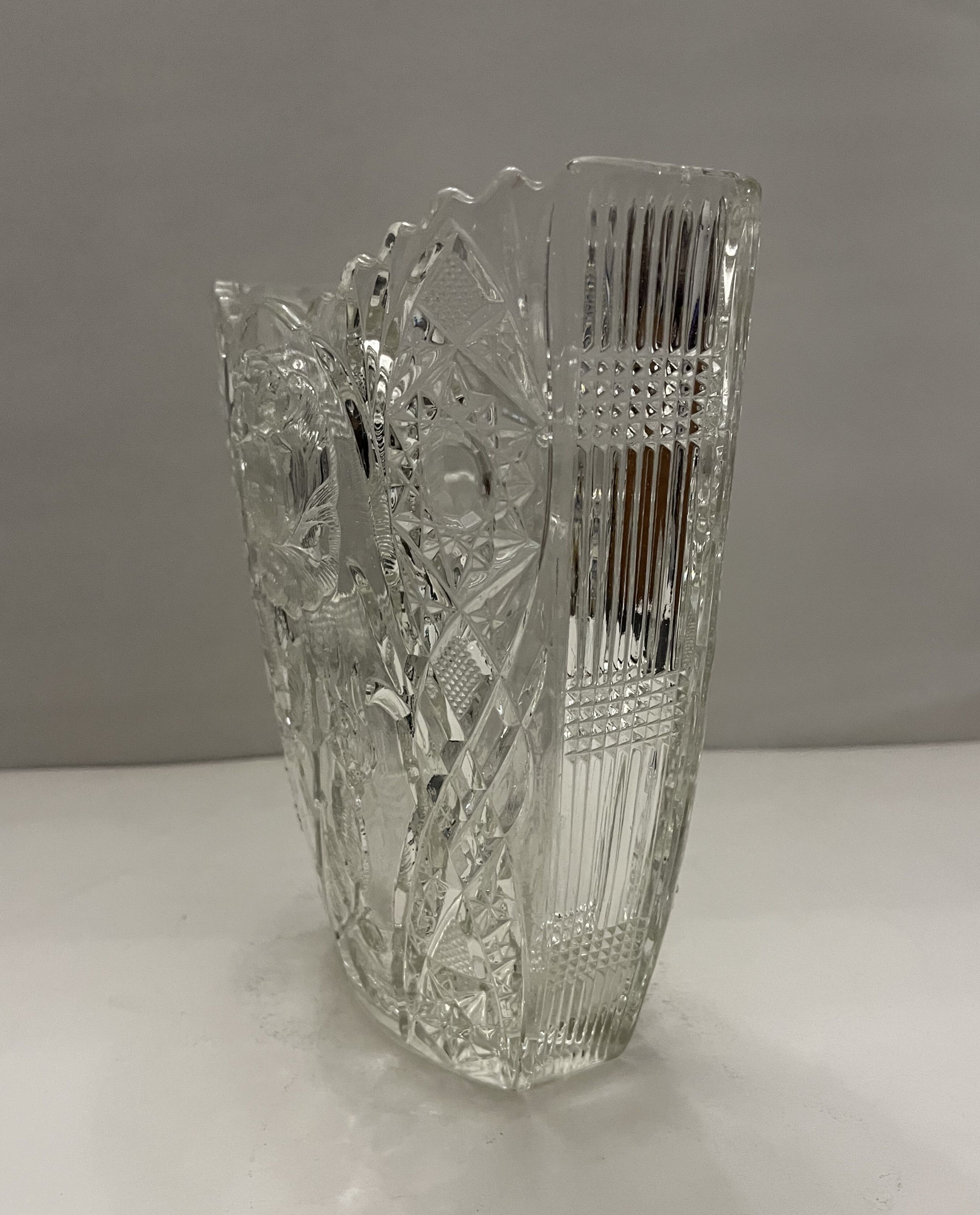 Art Deco glass vase