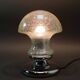 Mid-Century Chrome and Glass Mushroom Table Lamp by Baum Leuchten, 1970s
