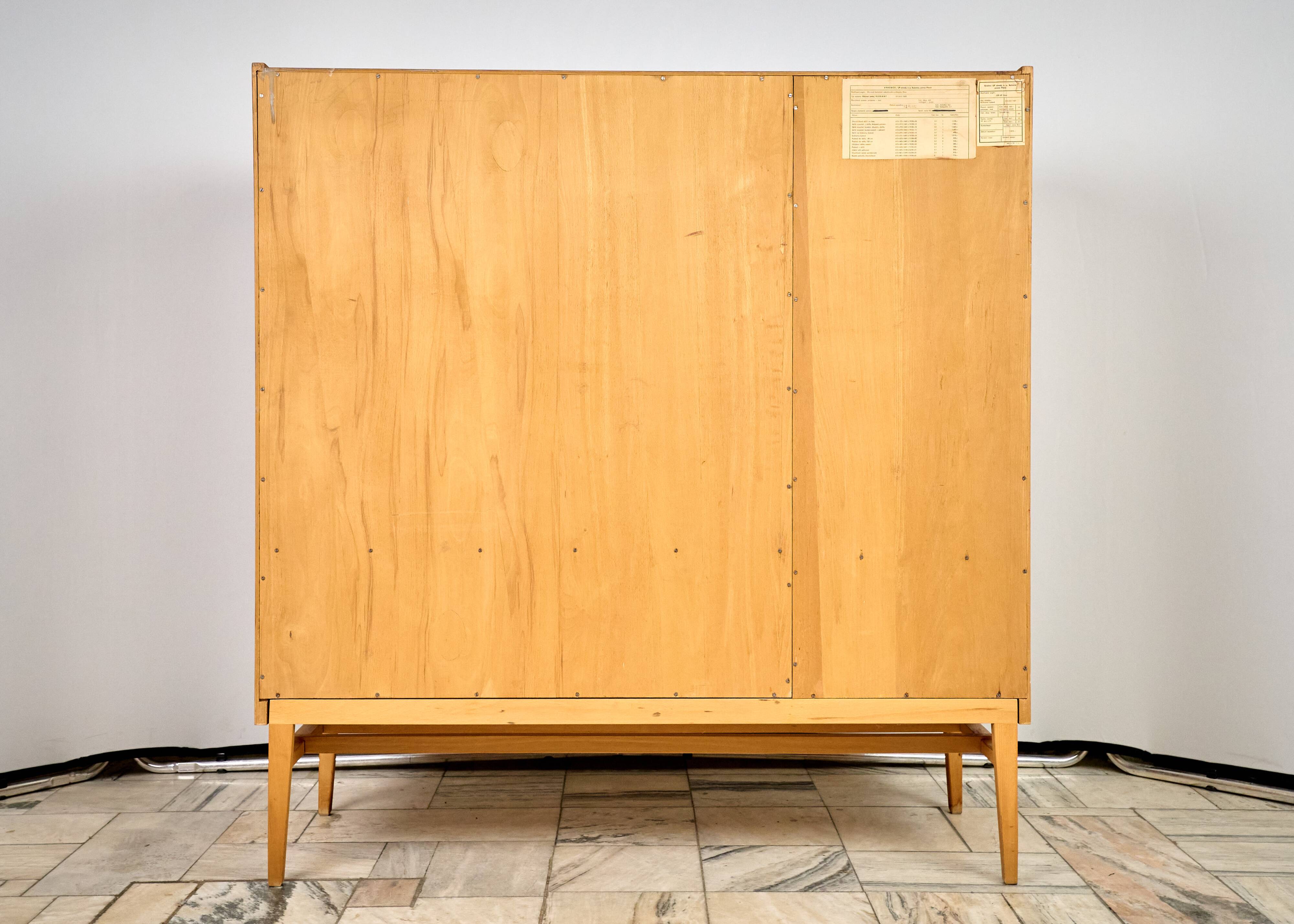 Vintage Display Cabinet by František Mezulánik for Up Závody, 1970s