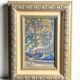 De lambert, oil on panel small format beautiful framing 20th century