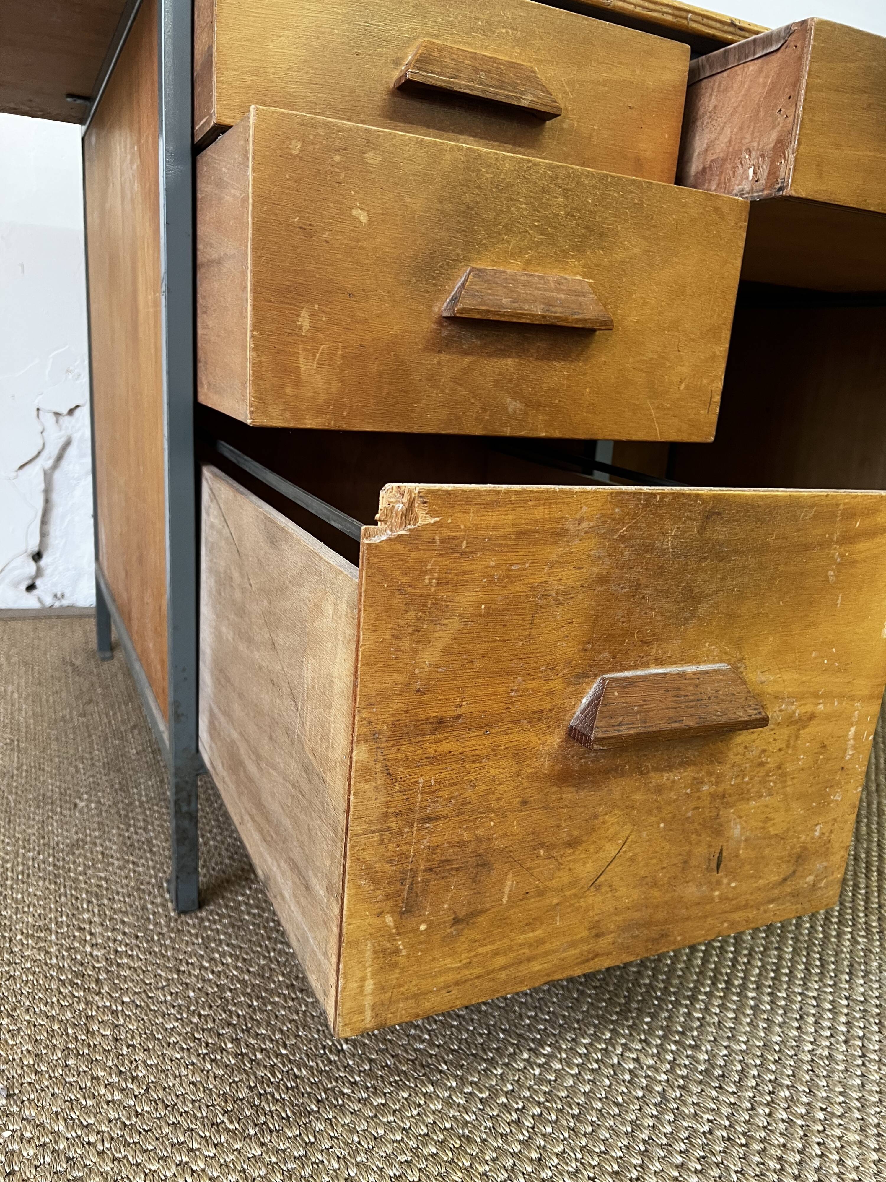 Vintage industrial office