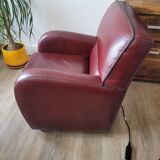 Leather armchair