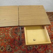 Table à rabat bureau raquer vintage