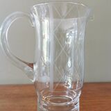 Vintage crystal orangeade set