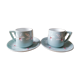 Paire de tasses Digoin Sarreguemines