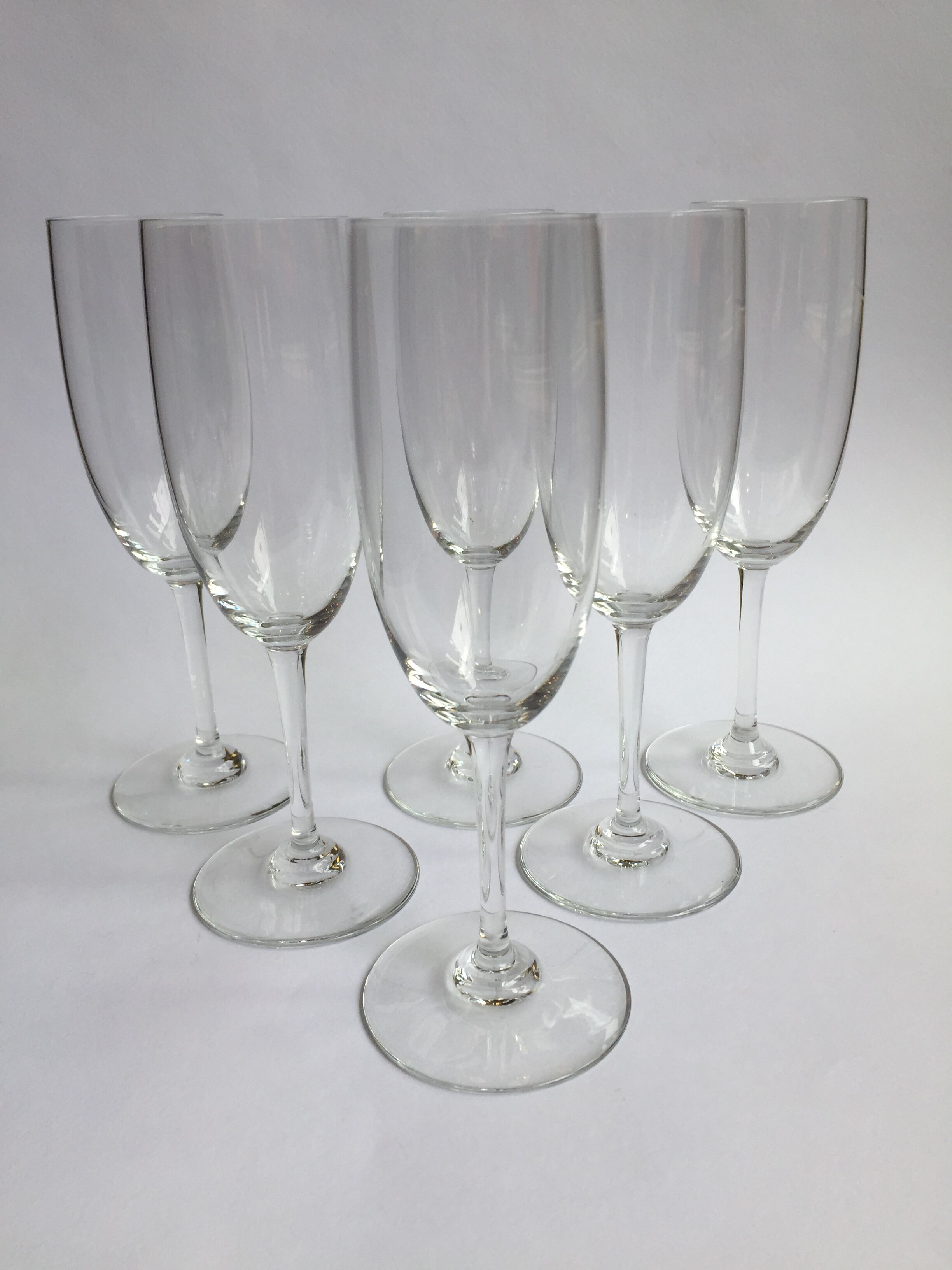 Flûtes à champagne cristal Baccarat Selency