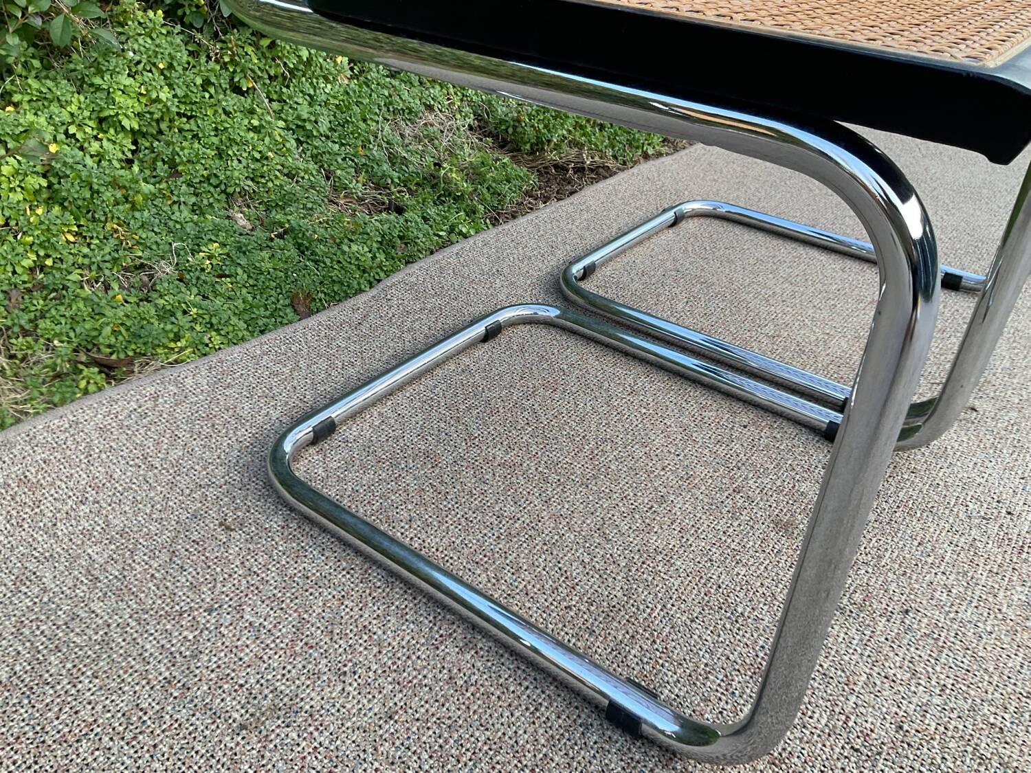 Pair of Marcel Breuer Cesca B32 chairs