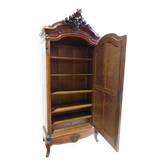 19th Century Rococo Bonnetière Wardrobe in Rosewood