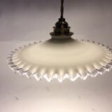 Vintage opaline suspension