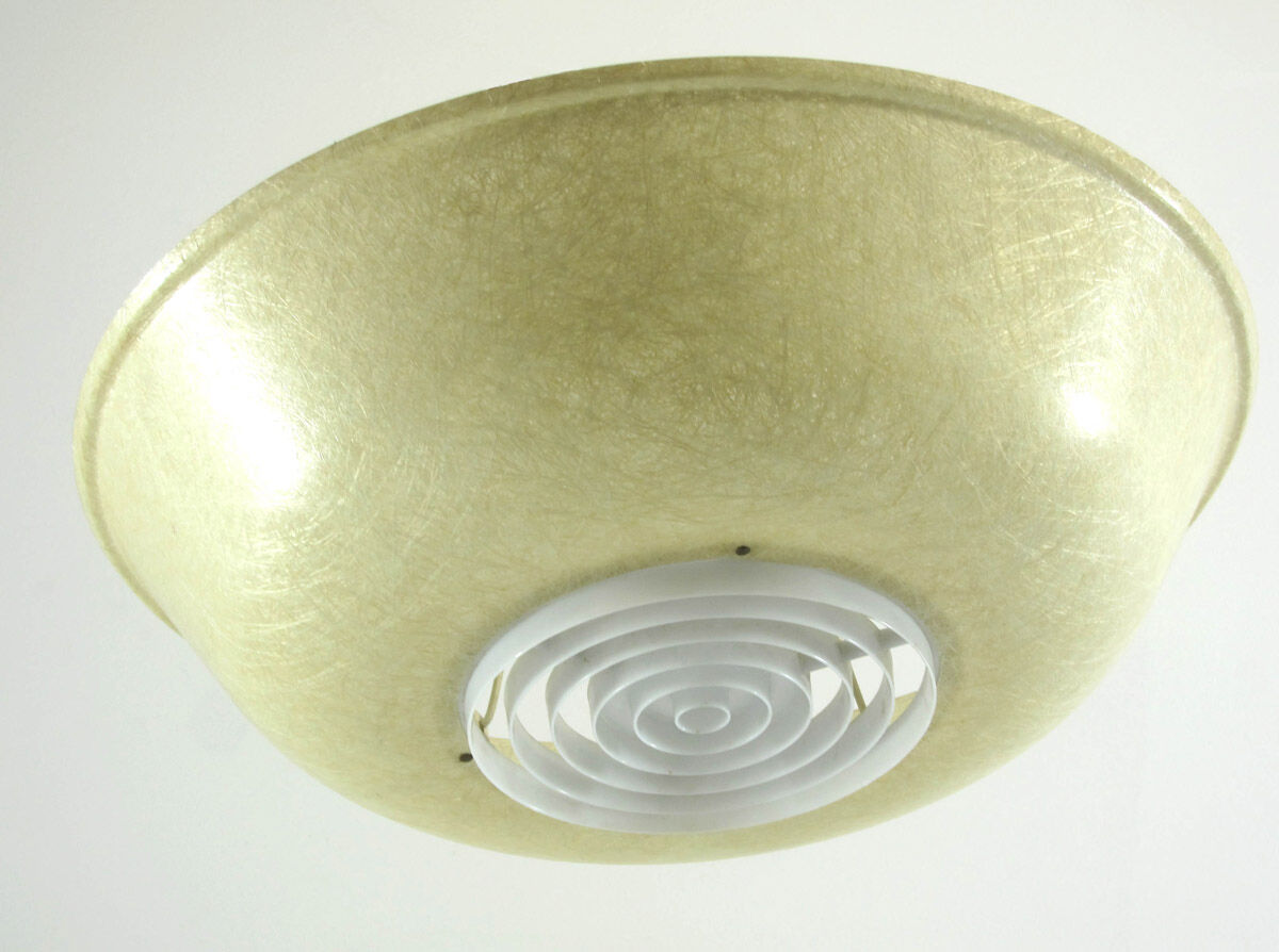 Philips Louis Kalff fifties vintage fiberglass ceiling lamp