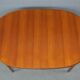 Mid century oval dinning table by Mcintosh