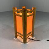 Rattan table lamp 1970’s