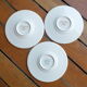 3 Saucers for Villeroy Basket Coffee Cup
