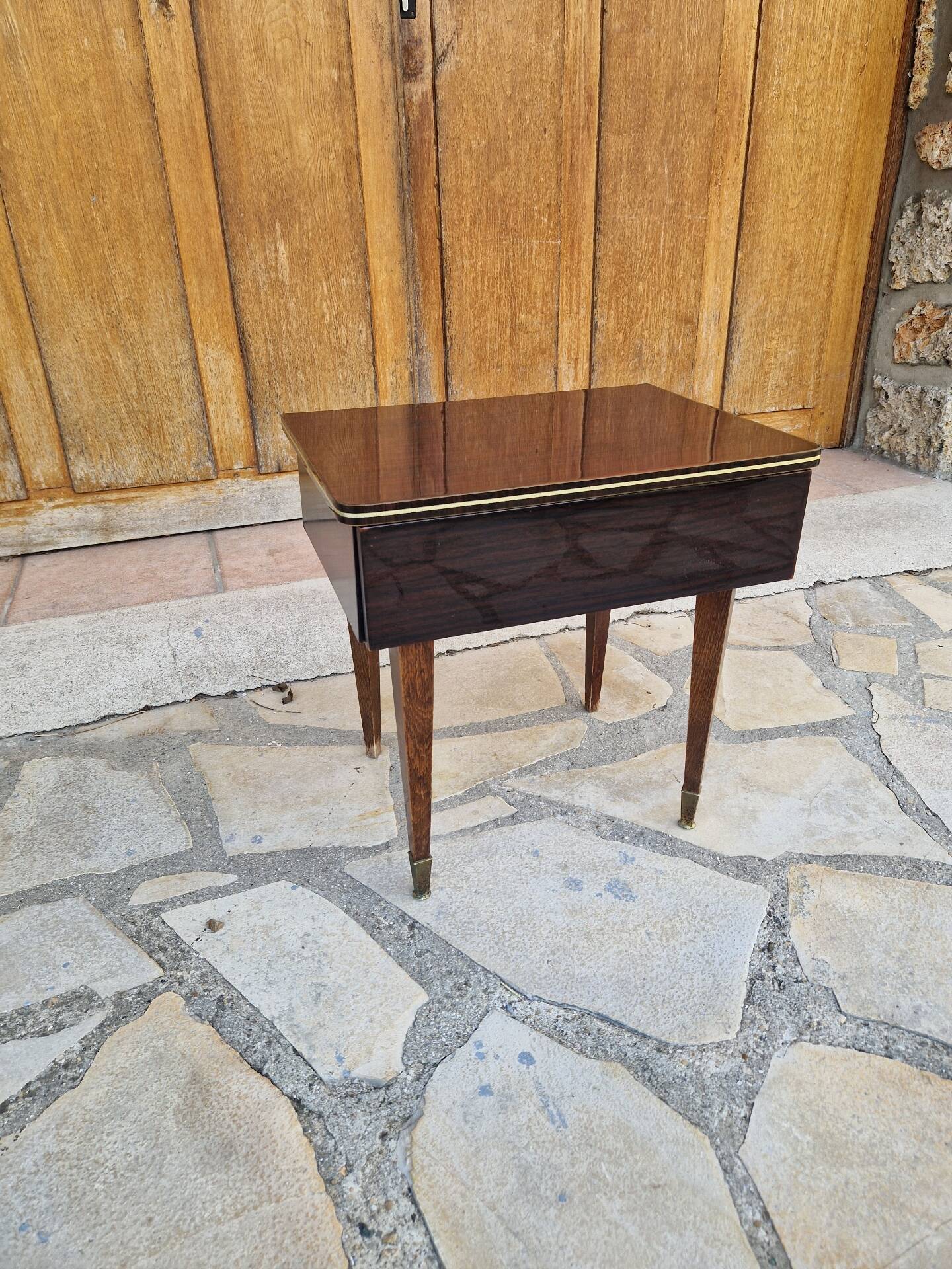 Table de chevet scandinave vintage