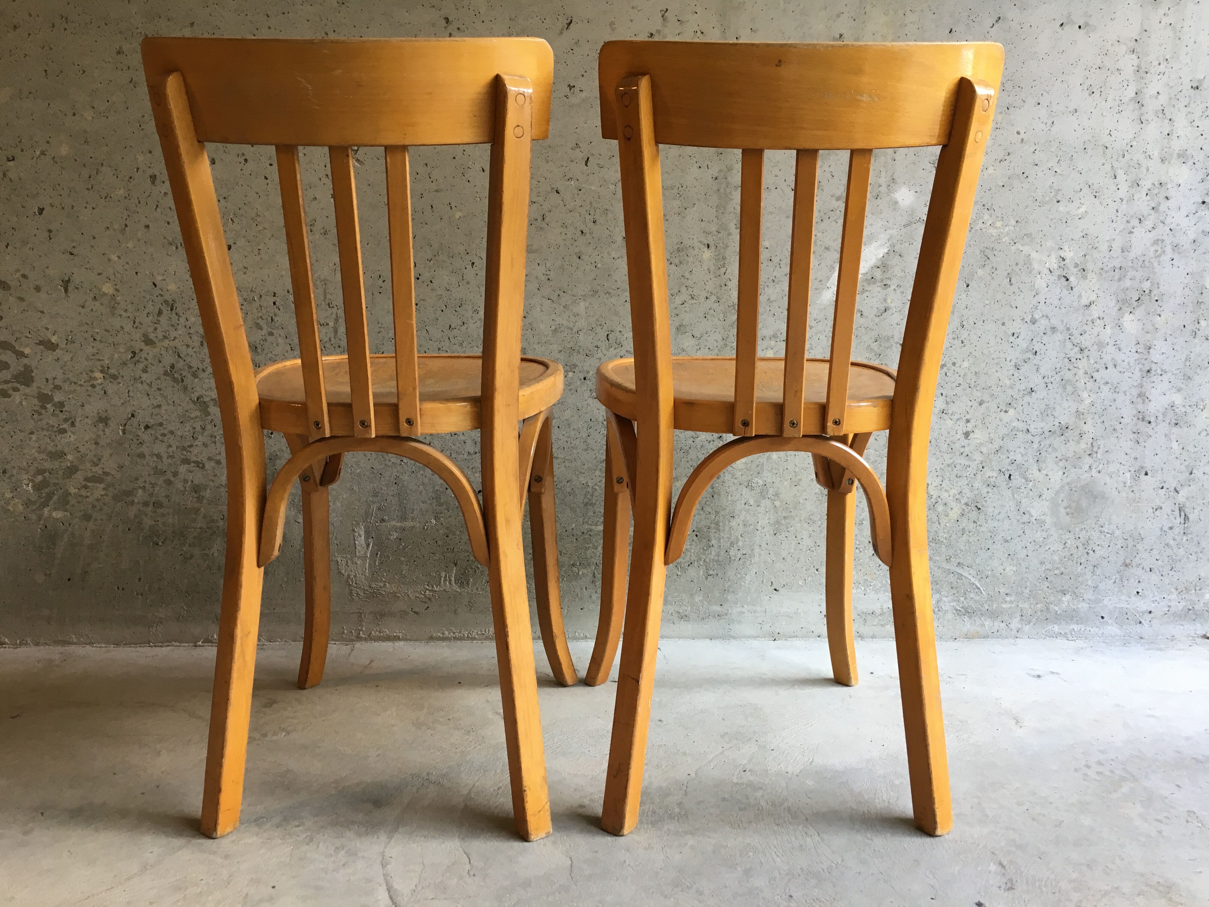 Lot 4 chairs baumann