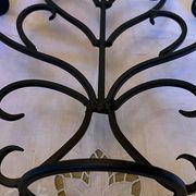 Metal heart candle holder 5 candles