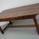 Rustic Dining Table in Oak and Elm from the Early 20th Century