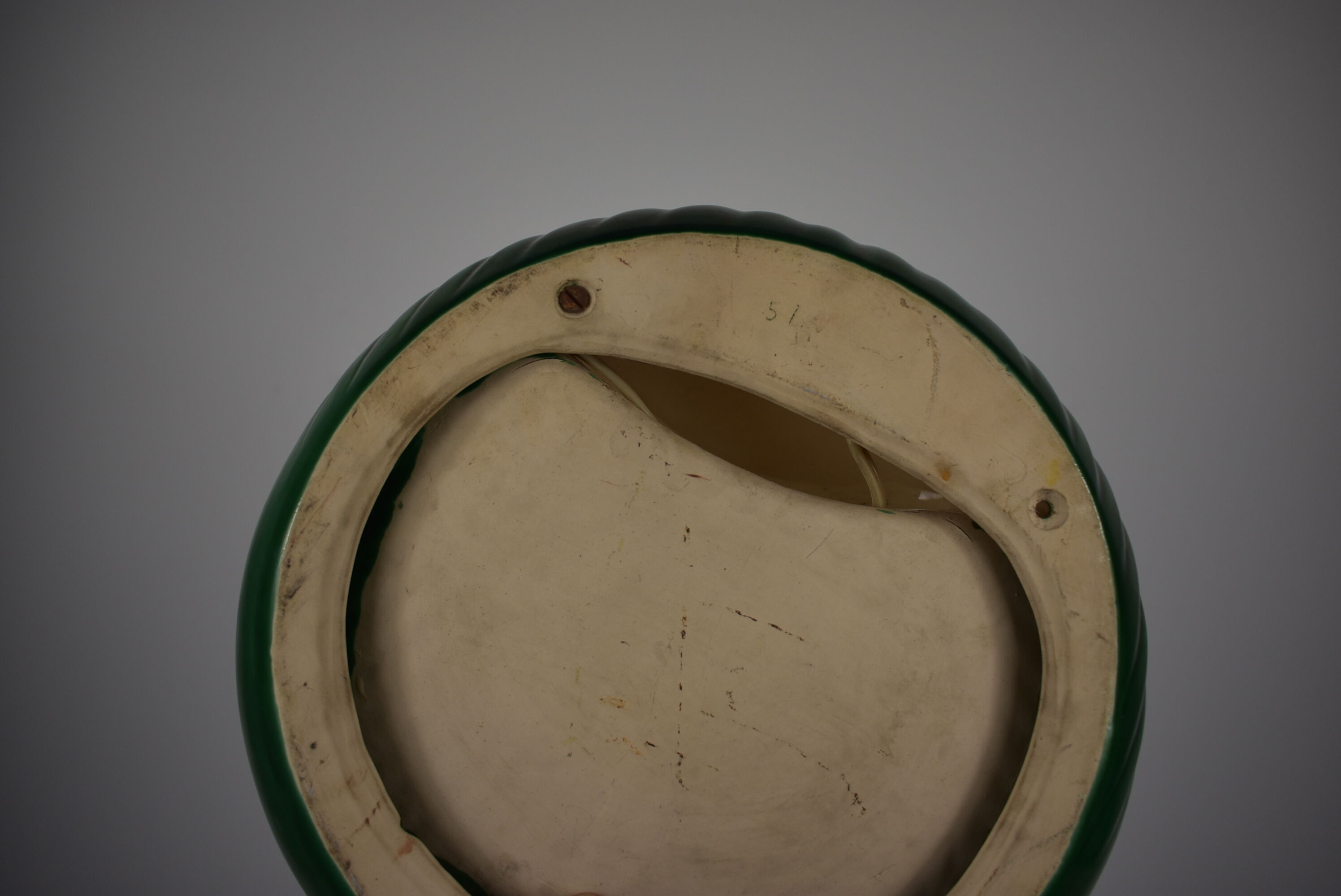 Pair of porcelain wall light art deco era