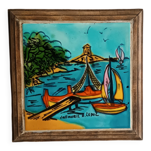 dessous de plat en céramique