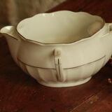 Ancien sauciere en céramique