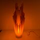 Vintage 1970s Athena Georgia Jacob Salmon Draped Lamp - 50 cm