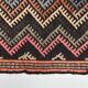 6x14 Kilim Multicolor Natural Wool Kilim Rug For Designer, 190x417 Cm