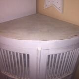 Ceruse white corner furniture