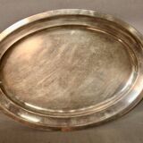 Large silver plated dish