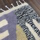 Traditional handmade wool rug, size 100 x 200 cm