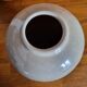 Vintage vase Art Deco style beige iridescent
