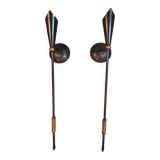 “Torchère” wall lights 1950s