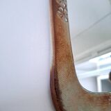 70s ceramic mirror