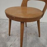 Baumann chair, "Mondor" model, vintage bistro, 1950s